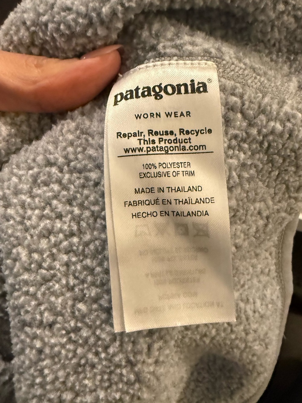 Patagonia Better Sweater 1/4-Zip Fleece Size XS - Picture 10 of 10